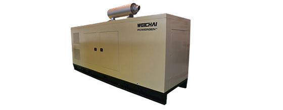 247.5KVA-495KVA 低騒音 ウェイチャイ発電機 高速 1500r/min