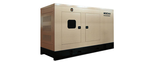 55KVAから206KVAのミュート発電機セット オリジナルヨーロッパ技術を使用