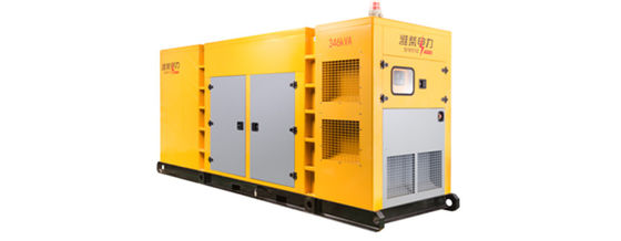 33KVA-1375KVA ファン・ラジエーター冷却の喪失によるガス発電機